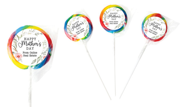 Native Flora Mother's Day Personalised Lollipop