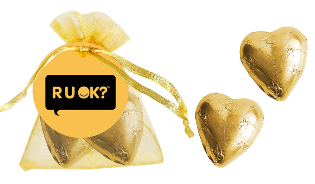 RUOK Day Branded Organza Bag