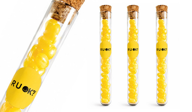 RUOK Day Branded Test Tubes