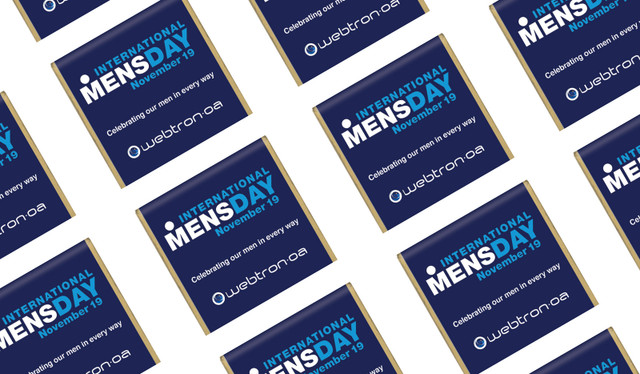 International Mens Day Personalised Mini Chocolates