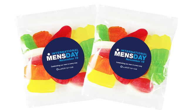 International Mens Day Personalised Lolly Bag