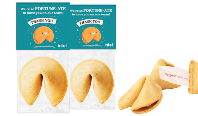 Fun Fortunate Custom Branded Fortune Cookie
