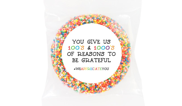 Hundreds And Thouasnds Thank You Giant Freckle
