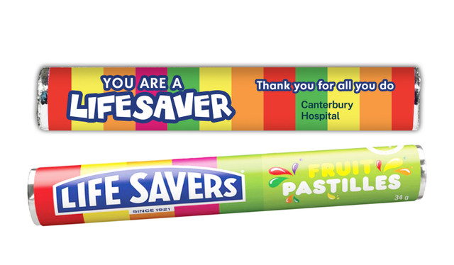 You Are A Lifesaver Pack Of 24 Branded Lifesavers