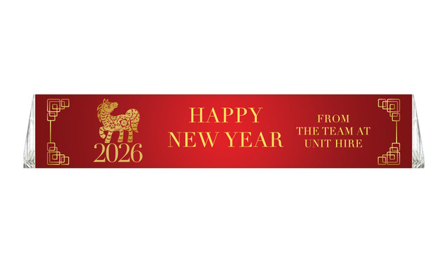 Floral Chinese New Year Custom Large Toblerone Bars 100g