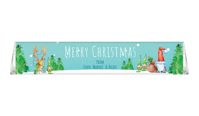 A Water Colour Christmas Custom Christmas Large Toblerones 100g
