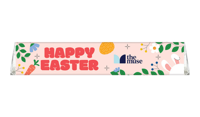 Lucky Pink Personalised Large Toblerone Bar 100g