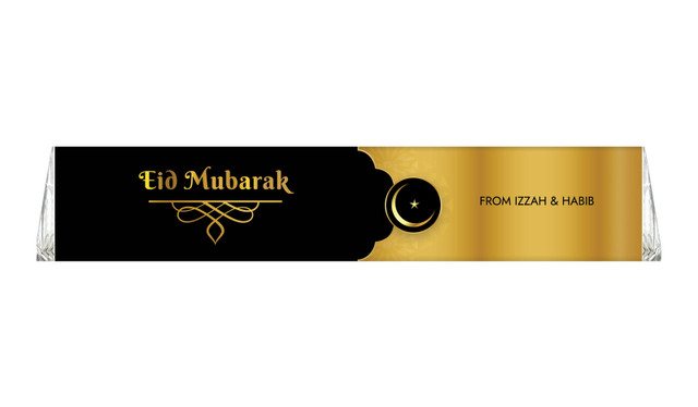 Moon Star Large Toblerone Eid Mubarak Chocolates 100g