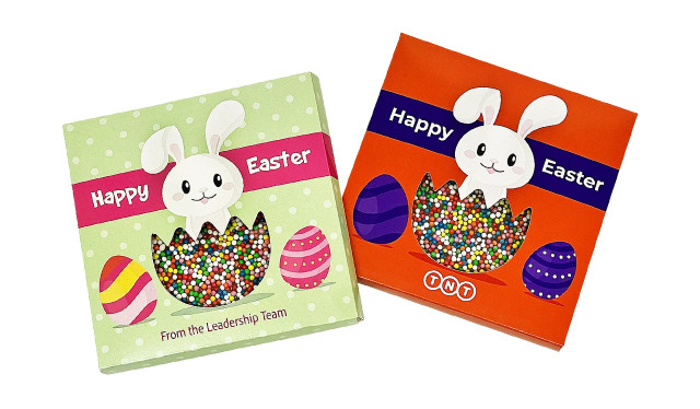 Easter Shapes Custom 10cm Freckle Box