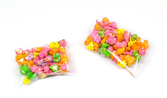 Grab And Go Unbranded Rainbow Popcorn Bags