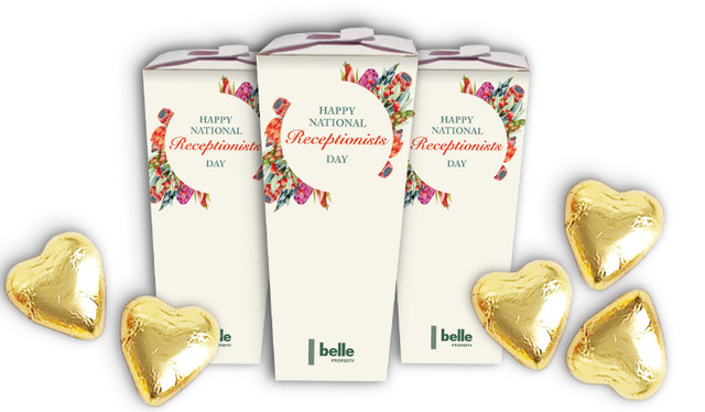 Receptionists Day Branded Chocaboxes