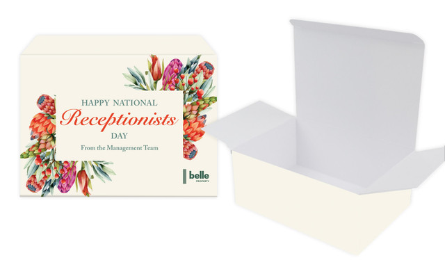 Receptionists Day Branded Tuck Gift Box