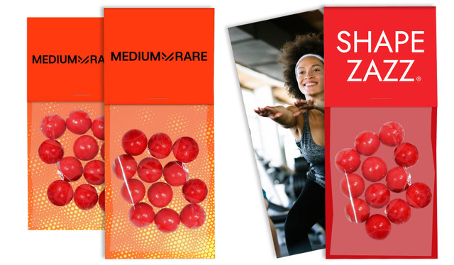 Orange Choc-Balls 30g Lolly Bag With Extended Topper