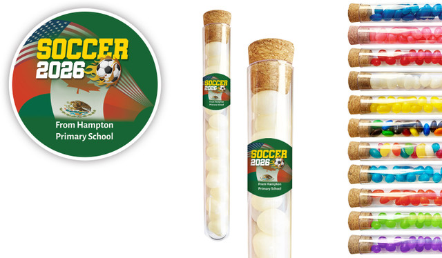 Soccer Championship Test Tubes