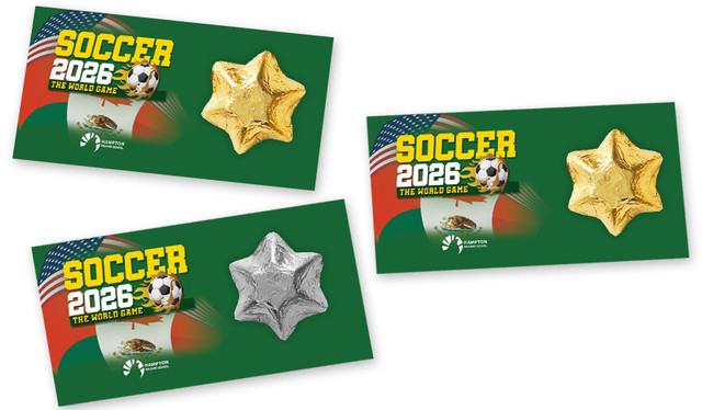 Soccer Championship Branded Star Card