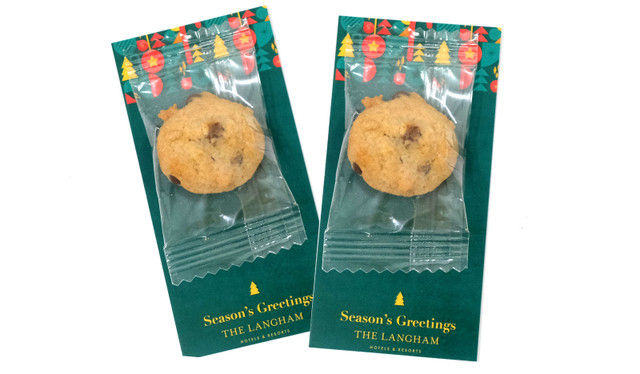 Branded Christmas Cookie Card