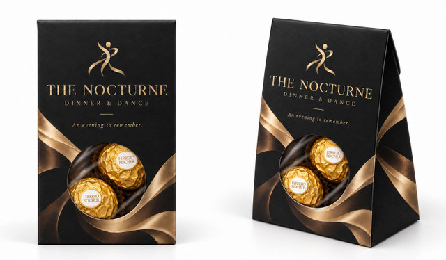 Branded Window Box With Ferrero Rocher 