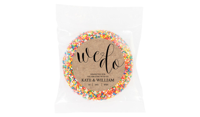 We Do Personalised Giant Chocolate Freckle