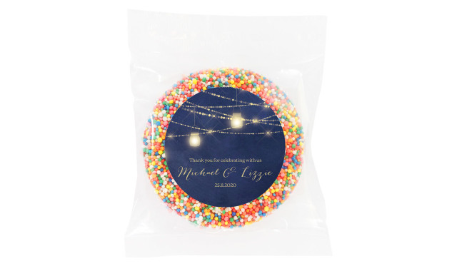 Evening Mason Jars Personalised Giant Chocolate Freckle