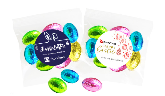 Personalised Bag Of Easter Eggs