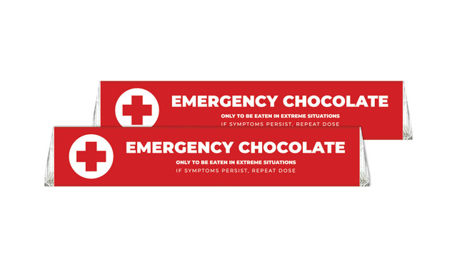 Emergency Chocolate Personalised Toblerone 50g