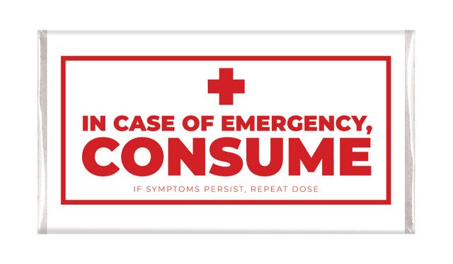 Emergency Consume Personalised Chocolate Bars