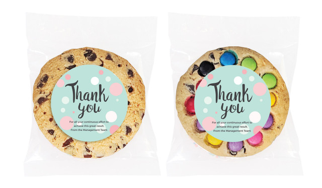 Dots Personalised Cookie