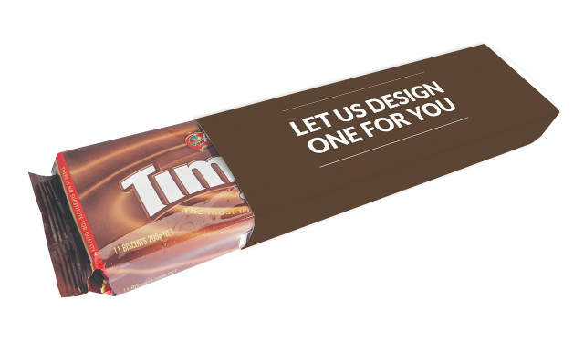 Let Us Design For You Tim Tams In Custom Sleeve