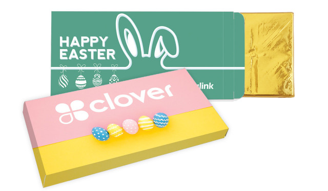 Corporate Easter Chocolate Bar In A Box