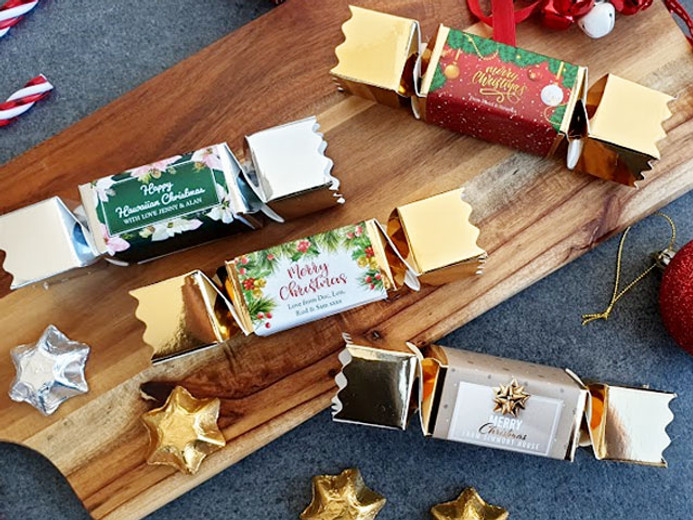 Personalised Christmas Crackers