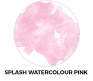 Splash Watercolour Pink Custom Birthday Supplies
