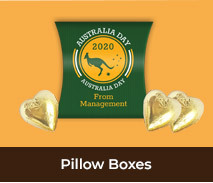 Personalised Australia Day Pillow Boxes