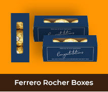 Custom Congratulations Ferrero Rocher Boxes