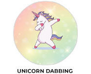 Unicorn Trio Personalised Birthday Party Supplies