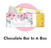 Personalised Mothers Day Chocolate Bar Boxes