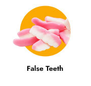 Products Filled With False Teeth Lollies