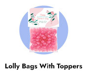 International Womens Day Lolly Bag with Topper