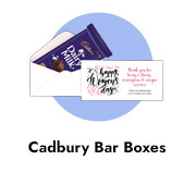 International Womens Day Cadbury Bar Boxes
