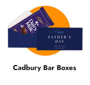 Halloween Custom Cadbury Bar Boxes
