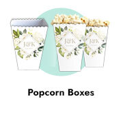 Personalised Popcorn Boxes For Weddings