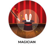 Magician Theme Custom Birthday Party Supplies