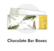 Branded Hospitality Chocolate Bar Boxes
