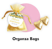 Bridal Shower Personalised Organza Bags