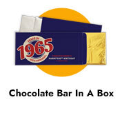 Personalised Birthday Chocolate Bar Boxes