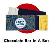 Custom NAIDOC Week Chocolate Bar Boxes