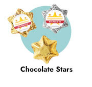 Personalised Congratulations Chocolate Stars