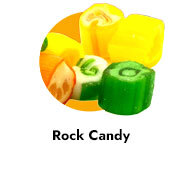 Products Filled With Rock Candy