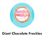 Thank You Giant Chocolate Freckles