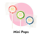 1st Birthday Custom 3cm Mini Lollipops