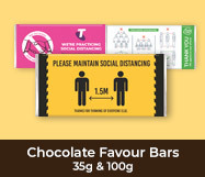 Health And Hygiene Personalised Chocolate Bars